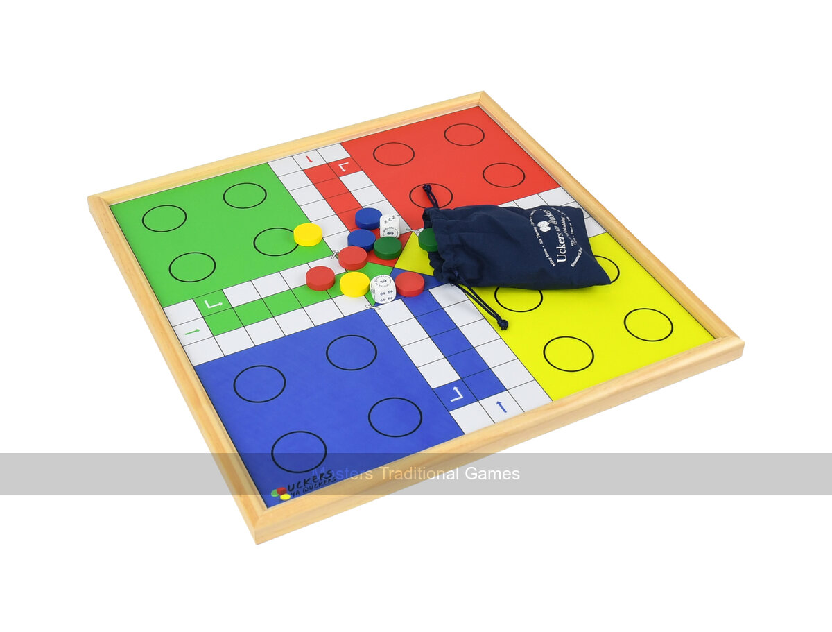 Wooden Uckers Game - Masters Traditional Games shop Wooden Uckers Game