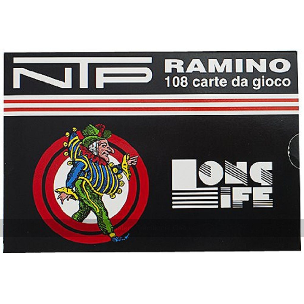NTP Long Life Ramino Playing Cards - Wide Style, 100% PVC - Masters Traditional Games shop NTP Long Life Ramino Playing Cards - Wide Style, 100% PVC
