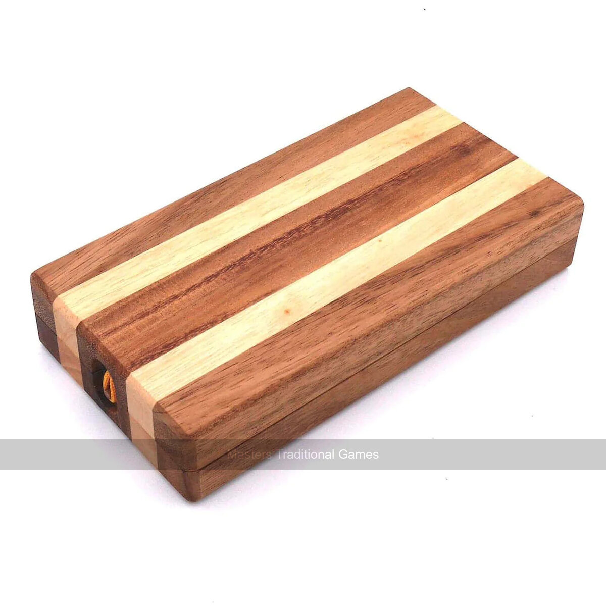 Folding Kalaha Game with Semi-Precious Stones - 2 Colour Wood - Masters Traditional Games shop Folding Kalaha Game with Semi-Precious Stones - 2 Colour Wood