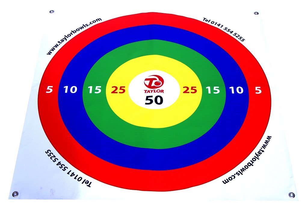 Target Bowls Mat by Taylor Bowls - Masters Traditional Games Target Bowls Mat by Taylor Bowls