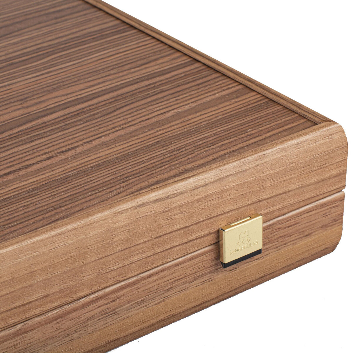 Manopoulos Premium Walnut with Red Oak 19-inch Wooden Backgammon Set - Masters Traditional Games Manopoulos Premium Walnut with Red Oak 19-inch Wooden Backgammon Set