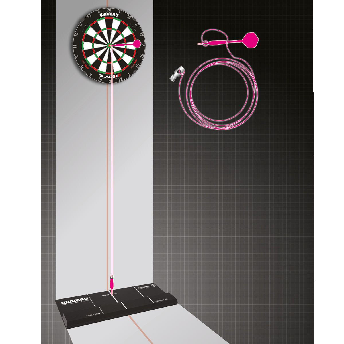Winmau SightRight 2: Perfect Dart Vision - Masters Traditional Games Winmau SightRight 2: Perfect Dart Vision