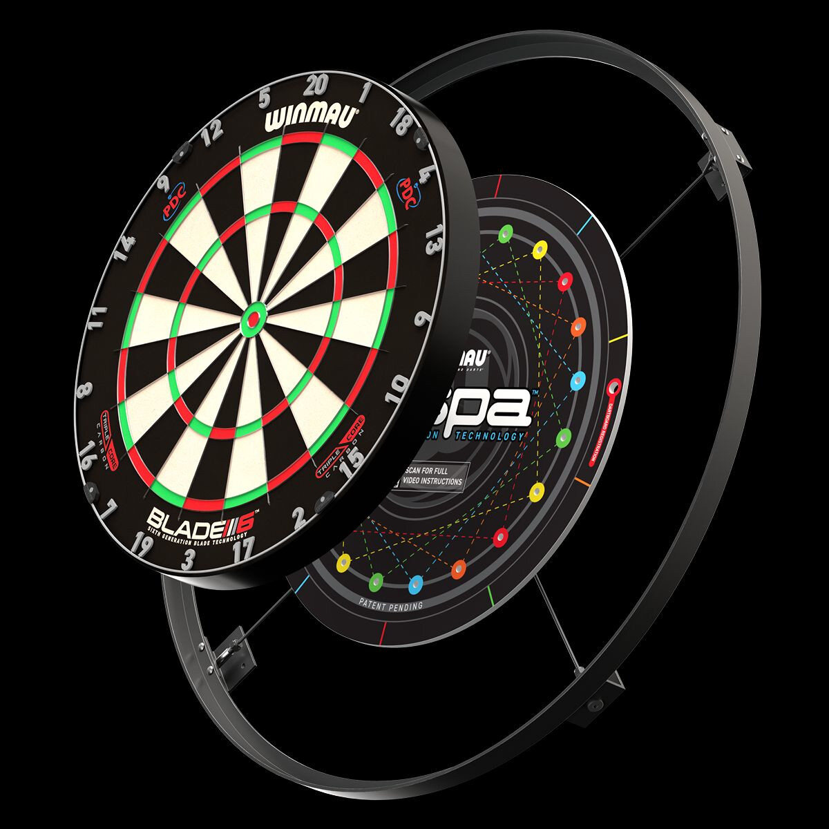 Winmau Wispa Sound Reduction System - Masters Traditional Games Winmau Wispa Sound Reduction System