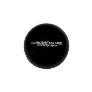 Single Black Urethane Skittle Ball - 5.5 inch