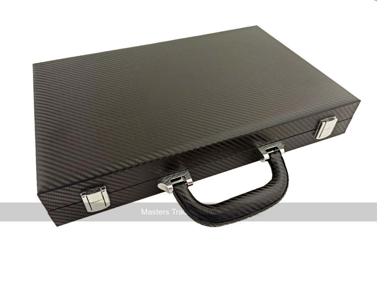 Italfama Deluxe Handmade Leatherette Backgammon Set - Masters Traditional Games Italfama Deluxe Handmade Leatherette Backgammon Set