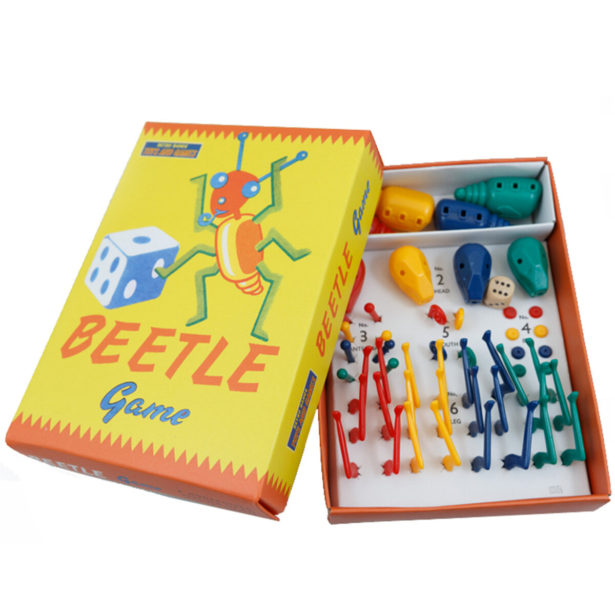 The Beetle Game - Beetle Drive - Masters Traditional Games shop The Beetle Game - Beetle Drive