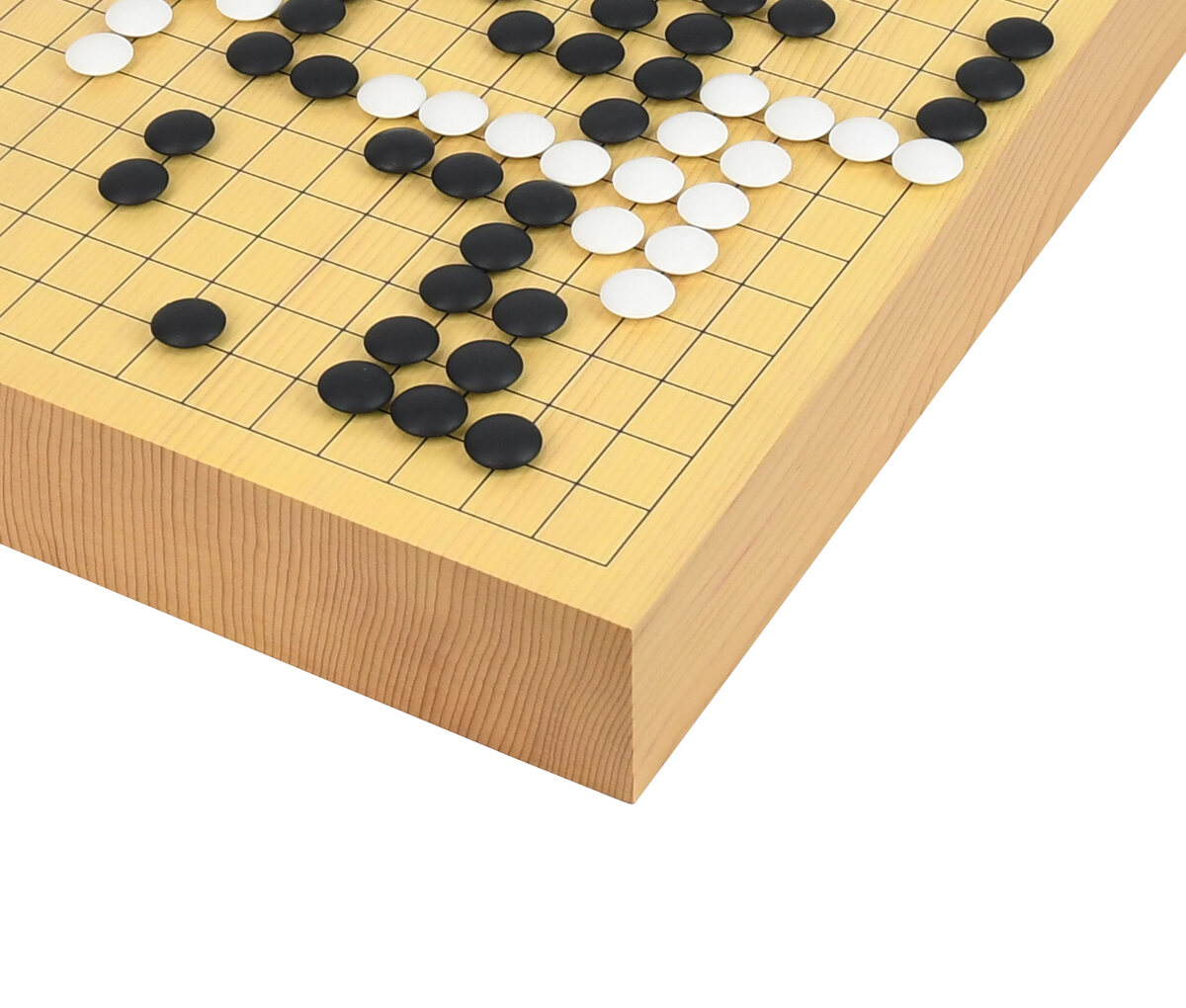 Shin Kaya (Alaska Spruce) 6cm Goban - One Piece - Masters Traditional Games shop Shin Kaya (Alaska Spruce) 6cm Goban - One Piece