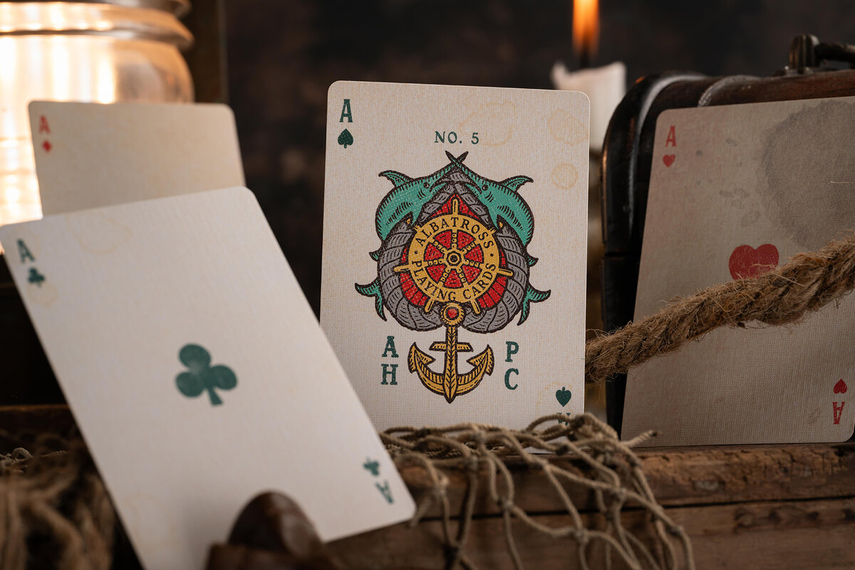 A. Haines Albatross No. 5 Playing Cards - Standard Edition - Masters Traditional Games A. Haines Albatross No. 5 Playing Cards - Standard Edition