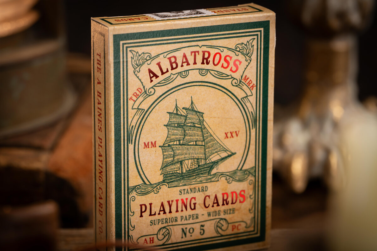 A. Haines Albatross No. 5 Playing Cards - Standard Edition - Masters Traditional Games A. Haines Albatross No. 5 Playing Cards - Standard Edition