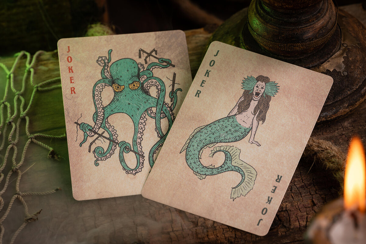 A. Haines Albatross No. 6 Playing Cards - Black Gilded Edition - Masters Traditional Games A. Haines Albatross No. 6 Playing Cards - Black Gilded Edition