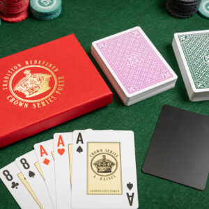 Crown Series Poker PVC Playing Cards - 2 Decks - Masters Traditional Games shop Crown Series Poker PVC Playing Cards - 2 Decks