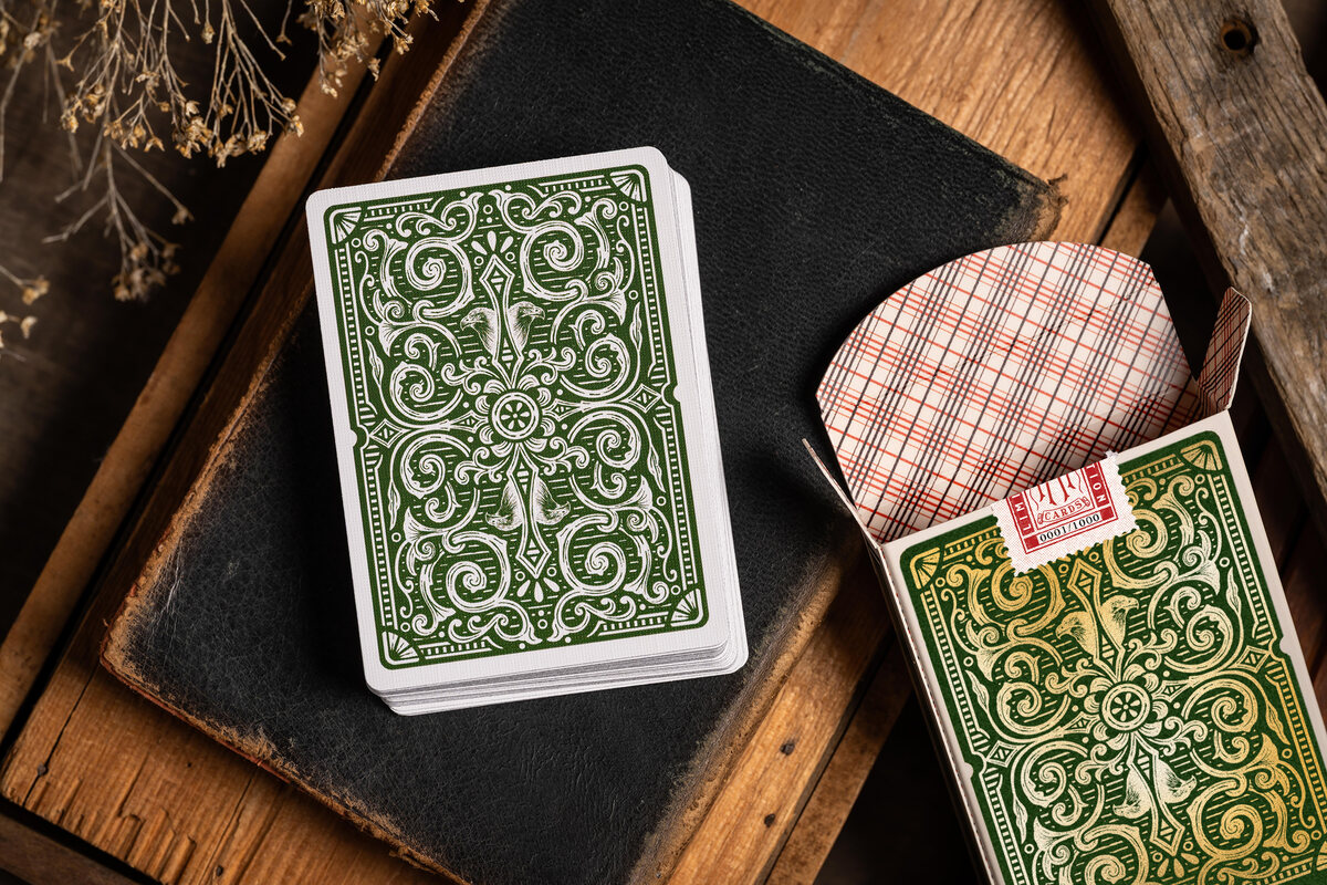 A. Haines Golden Eagle No. 7 Vintage Playing Cards - Standard Edition - Masters Traditional Games A. Haines Golden Eagle No. 7 Vintage Playing Cards - Standard Edition