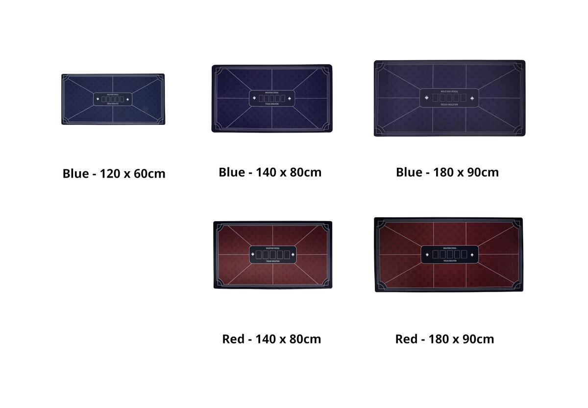 Engelhart Poker Mat - Range of colour and sizes - Masters Traditional Games Engelhart Poker Mat - Range of colour and sizes