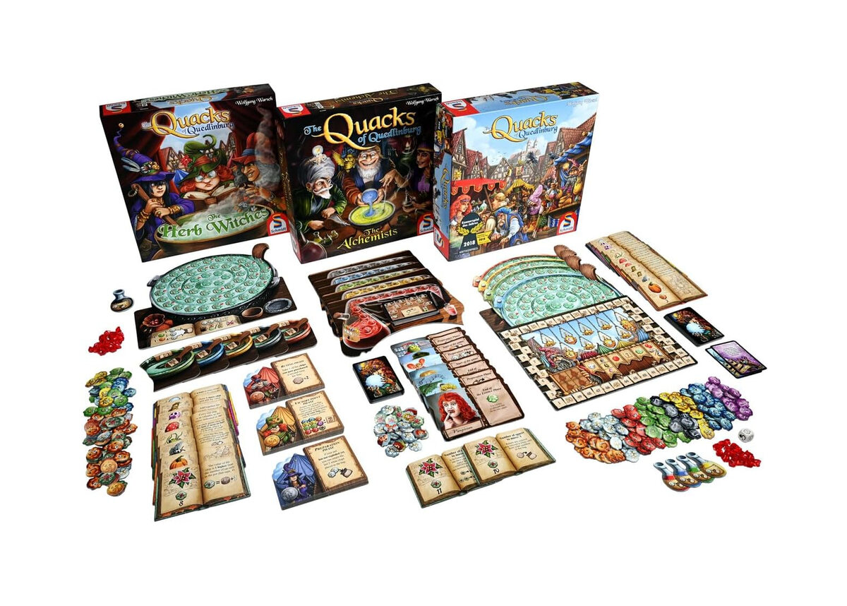 The Quacks of Quedlinburg: Mega Box - Masters Traditional Games The Quacks of Quedlinburg: Mega Box