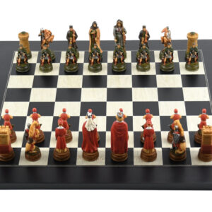 Italfama Camelot Chess Pieces - Resin, Hand-Painted