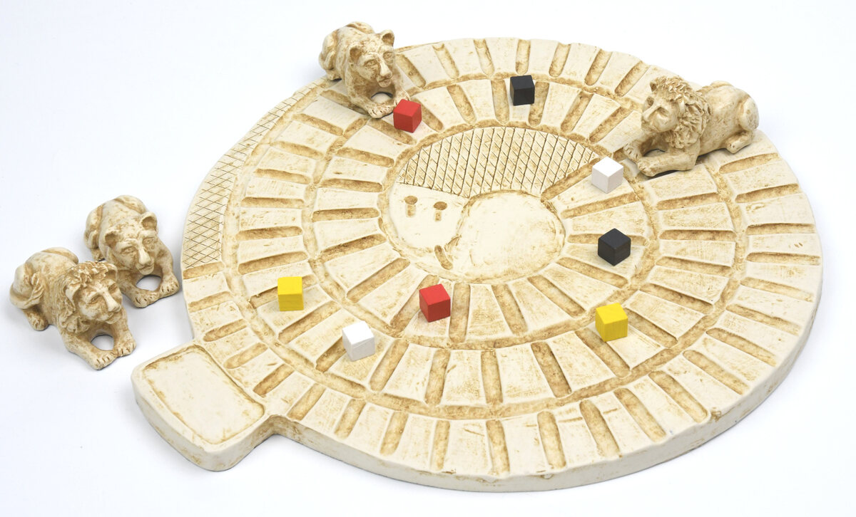 Replica Ancient Egyptian Mehen Game - Masters Traditional Games shop Replica Ancient Egyptian Mehen Game