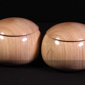 Shii (Castanopsis) Go Bowls For Size 36-42 Stones (10.1mm-11.9mm), XXL
