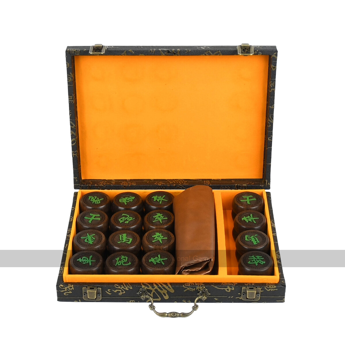 Xiang-Qi - Chinese Chess Set in Luxury Case - 50mm pieces - Masters Traditional Games Xiang-Qi - Chinese Chess Set in Luxury Case - 50mm pieces