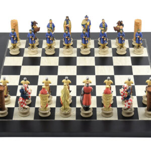 Italfama Crusaders v. Saracens Resin Chess Set - Board not included