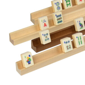 Longfield Games Set of 4 Mah Jong (Mahjong) Tile Racks - 35cm