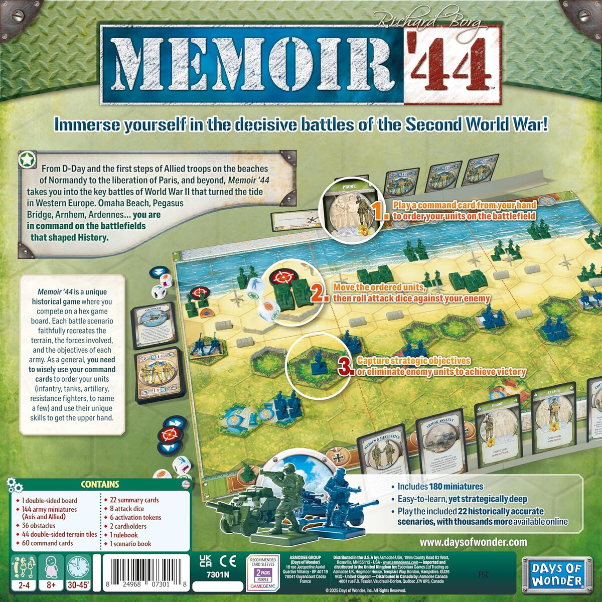 Memoir '44 Refresh - Masters Traditional Games Memoir '44 Refresh