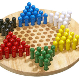 Philos large 38cm Chinese Checkers with wooden pegs