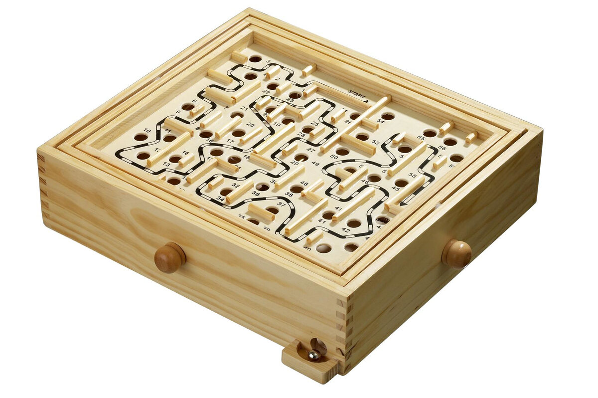 Philos Labyrinth Puzzle Game - Masters Traditional Games shop Philos Labyrinth Puzzle Game