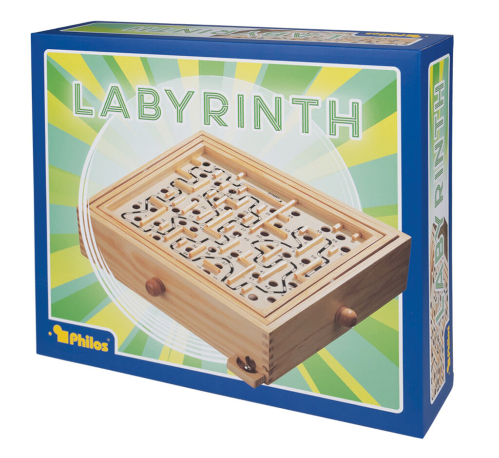 Philos Labyrinth Puzzle Game - Masters Traditional Games shop Philos Labyrinth Puzzle Game