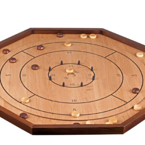 Philos Compact Octagonal Crokinole Board (69cm Board, 56cm Playfield) - Masters Traditional Games shop Philos Compact Octagonal Crokinole Board (69cm Board, 56cm Playfield)