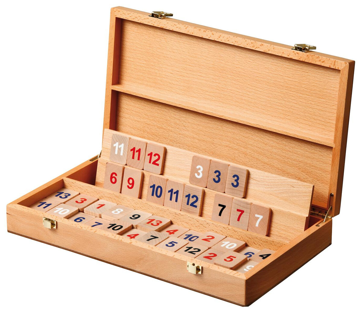 Philos Wooden Rummy Game - Masters Traditional Games Philos Wooden Rummy Game