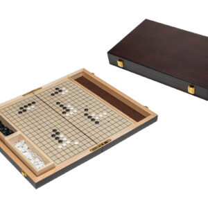 Philos Folding Go set in Wooden Case - Masters Traditional Games shop Philos Folding Go set in Wooden Case