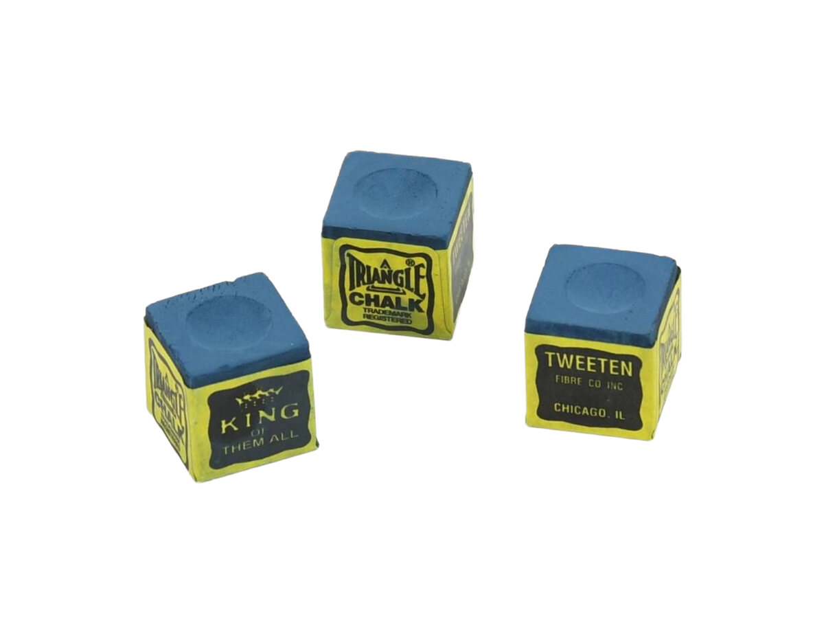 Triangle Blue Billiard Chalk – Single Cube - Masters Traditional Games shop Triangle Blue Billiard Chalk – Single Cube