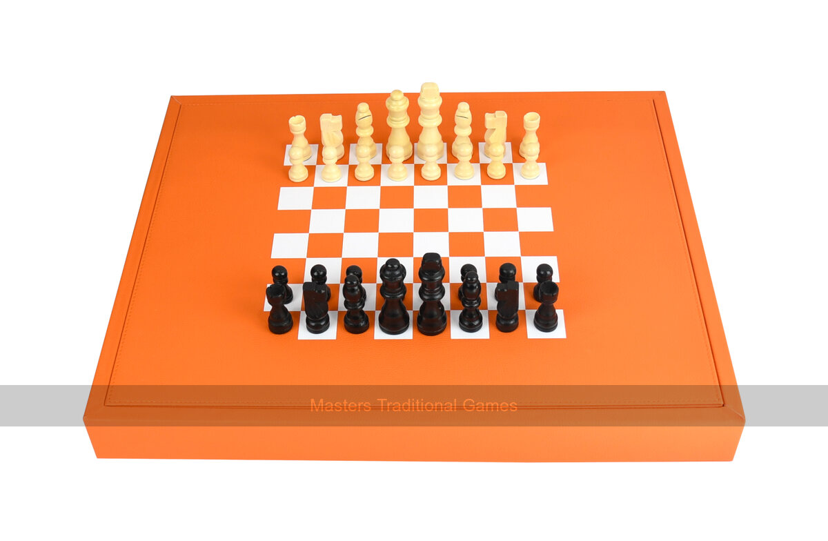 Luxury Faux-Leather Classic Games Compendium - Masters Traditional Games Luxury Faux-Leather Classic Games Compendium