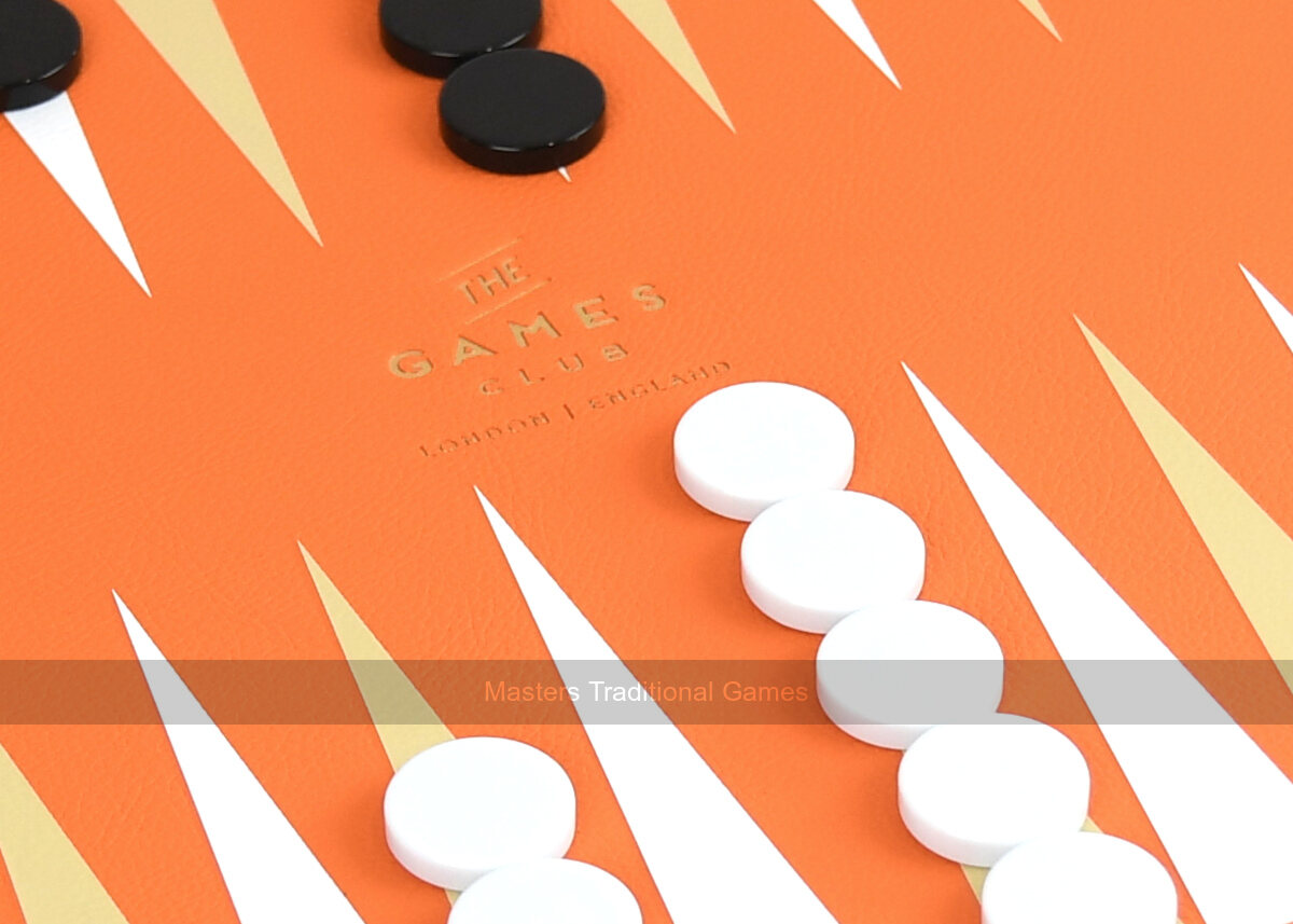 Luxury Faux-Leather Classic Games Compendium - Masters Traditional Games Luxury Faux-Leather Classic Games Compendium