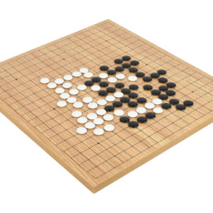 19 x 19 Wooden Veneer Go Board with 6mm Stones