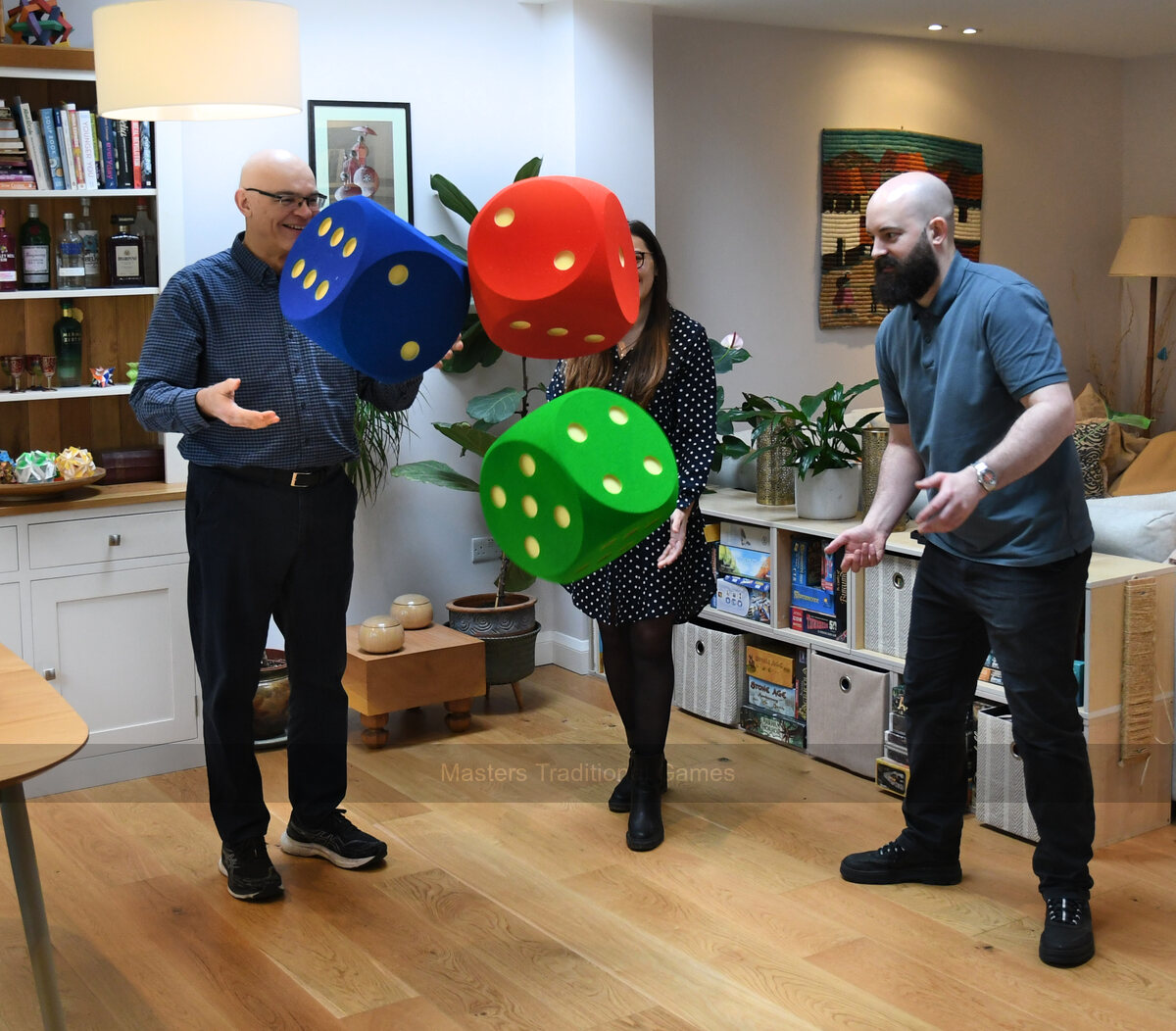 1 Giant Foam Die - 30cm - Masters Traditional Games shop 1 Giant Foam Die - 30cm