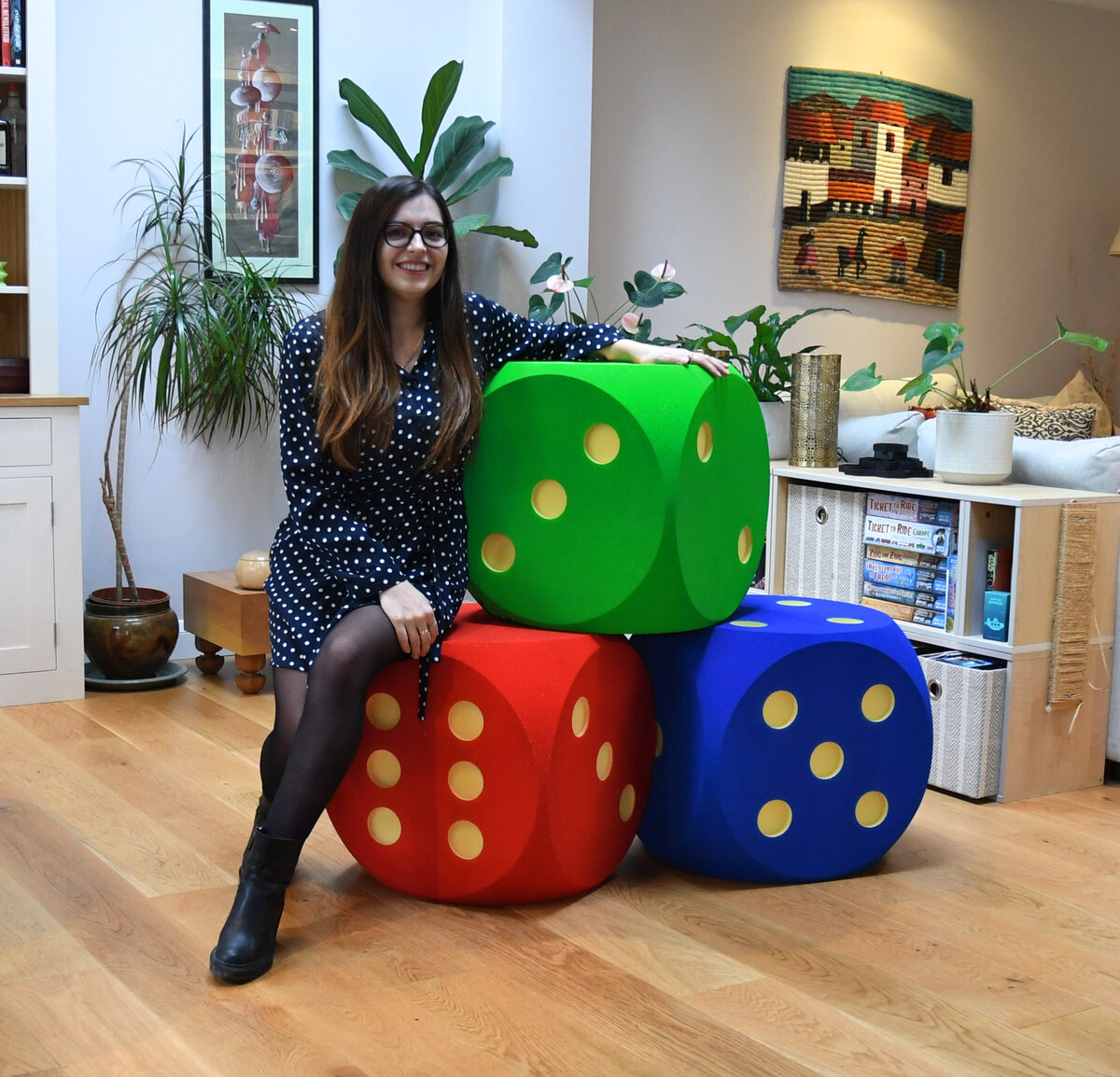 1 Giant Foam Die - 50cm - Masters Traditional Games shop 1 Giant Foam Die - 50cm