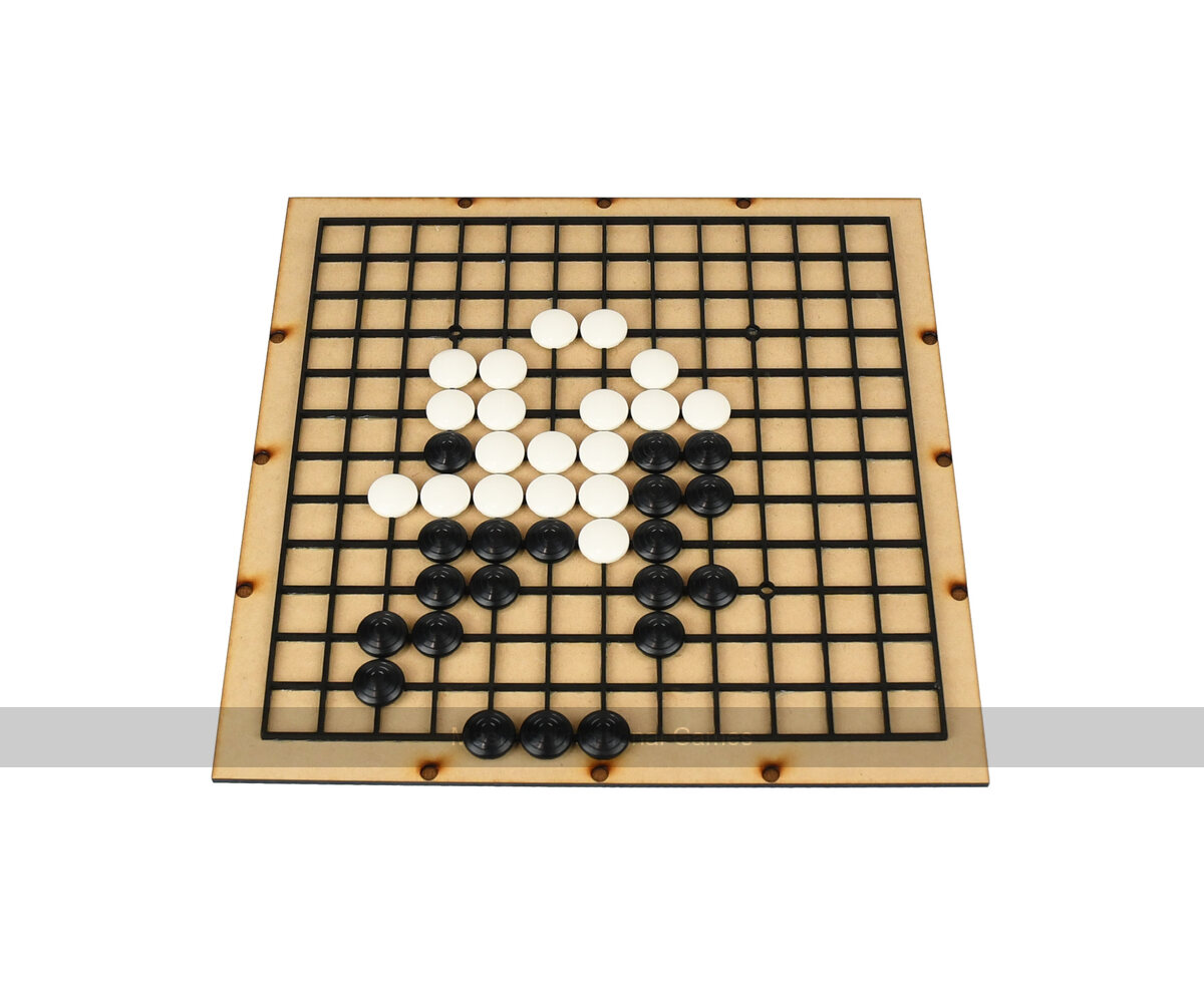 Aigo Go Set for the Blind - 13 x 13 or 19 x 19 - stones included - Masters Traditional Games shop Aigo Go Set for the Blind - 13 x 13 or 19 x 19 - stones included