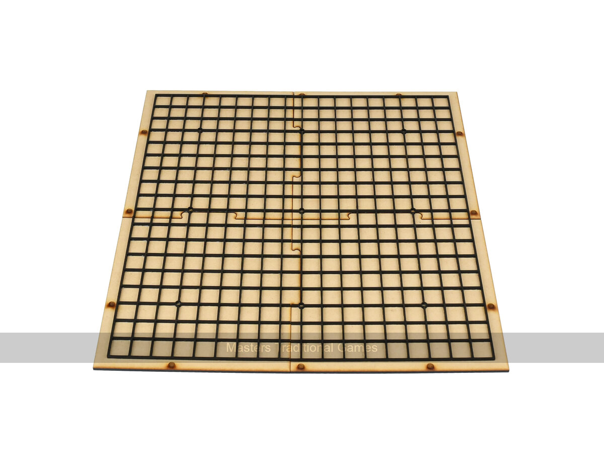 Aigo Go Set for the Blind - 13 x 13 or 19 x 19 - stones included - Masters Traditional Games shop Aigo Go Set for the Blind - 13 x 13 or 19 x 19 - stones included