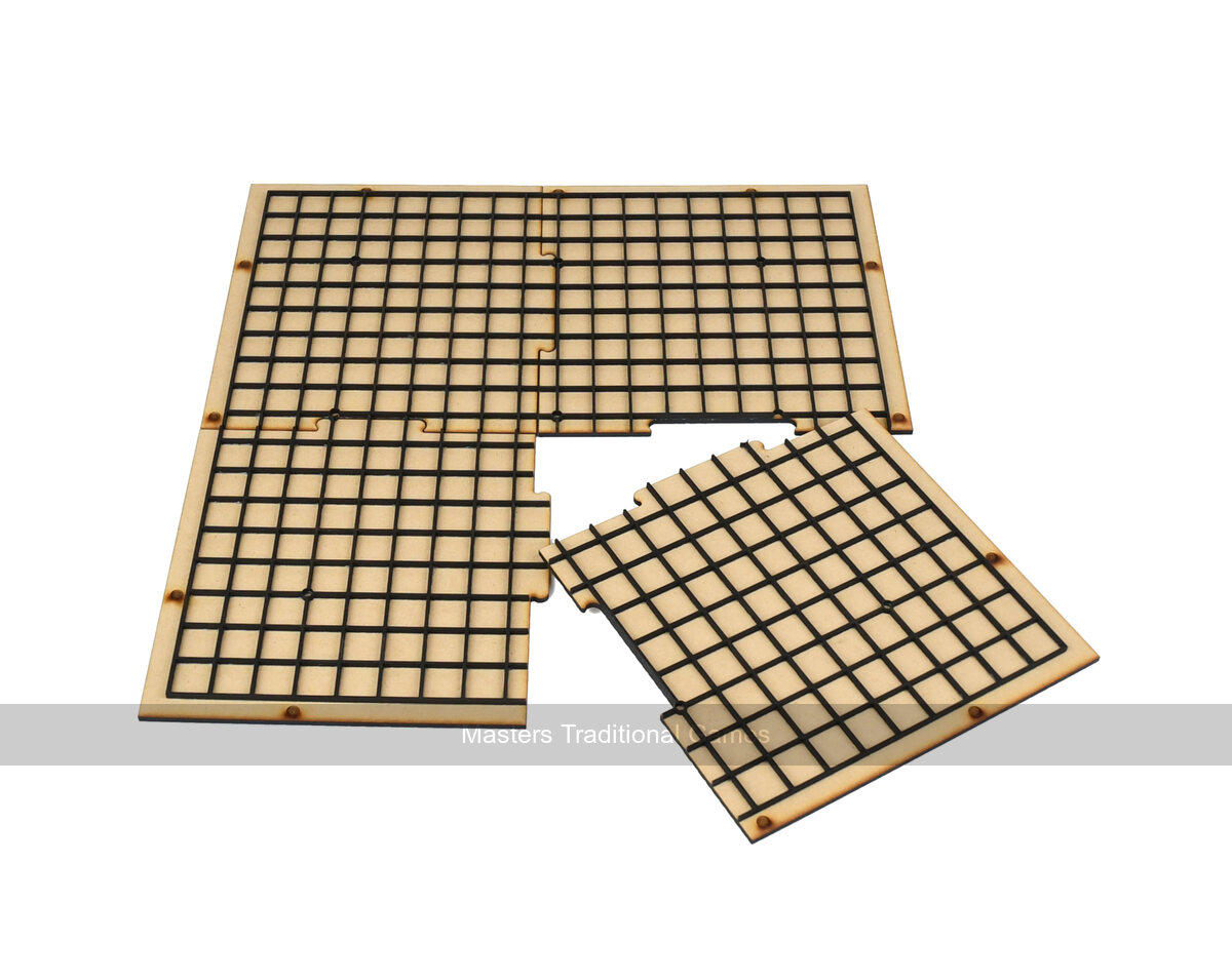 Aigo Go Set for the Blind - 13 x 13 or 19 x 19 - stones included - Masters Traditional Games shop Aigo Go Set for the Blind - 13 x 13 or 19 x 19 - stones included