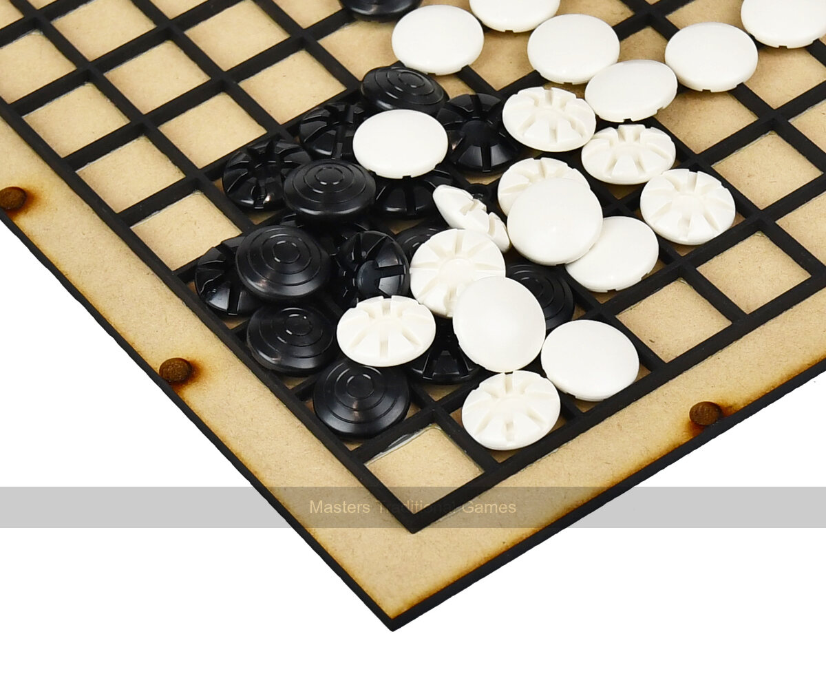 Aigo Go Set for the Blind - 13 x 13 or 19 x 19 - stones included - Masters Traditional Games shop Aigo Go Set for the Blind - 13 x 13 or 19 x 19 - stones included