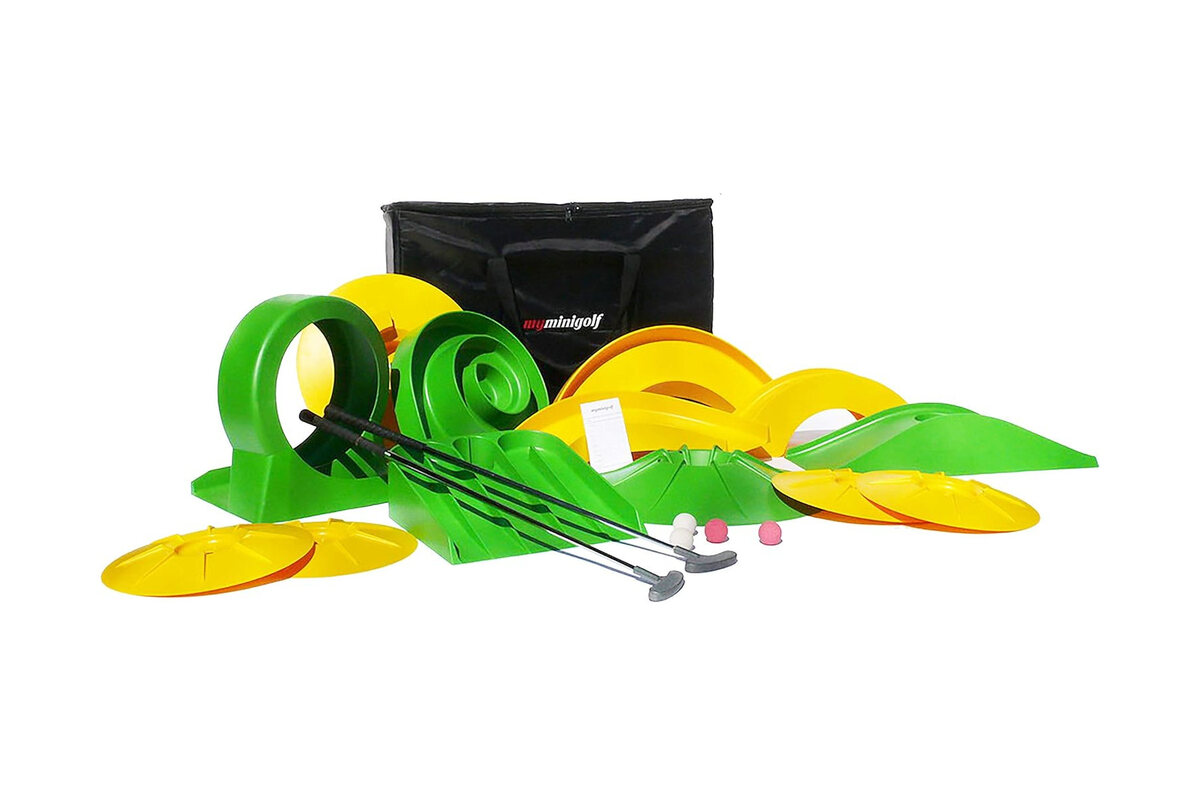 My Mini Golf - Crazy Golf Set - Basic or Pro - Masters Traditional Games shop My Mini Golf - Crazy Golf Set - Basic or Pro
