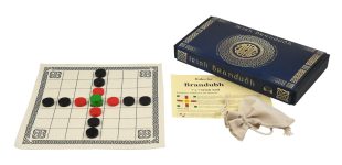 Irish Brandubh (Cloth Board Game in Box)