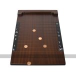 Masters Premium Shove Ha'penny Board - Sapele - Accessories Included